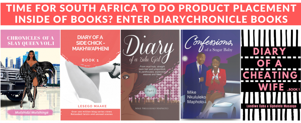 Product placement inside books - Diary Chronicles
